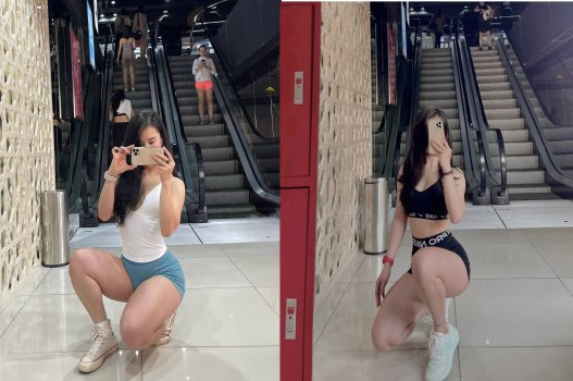 Em gymer mông săn bị vỗ sướng rên la